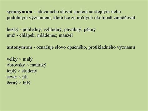 která synonymum|Který